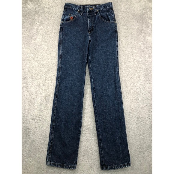 Wrangler Other - Wrangler 20X Jeans Men 27x34 (Tag 28x34) Blue Slim Fit Western Distressed